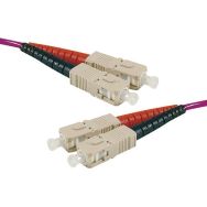 Jarretière optique duplex HD multi OM4 50 125 SC-UPC SC-UPC erika