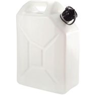 Jerrican alimentaire blanc - 20 L