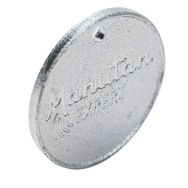 Jeton numéroté de 001 à 100 aluminium 30mm(par 100)-Manutan