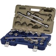 Jeu 17 douilles 6 pans 3/4"