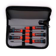 Jeu 5 tournevis précision torx en trousse