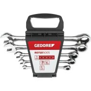 Jeu clés mixtes à cliquet R0710 - GedoreRed