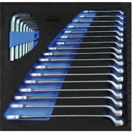 Jeu clés mixtes et clés mâles en module 2/3 1500CT2-1B