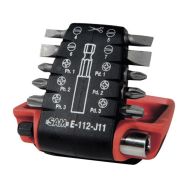 Jeu de 10 embouts de vissage + 1 porte-embout