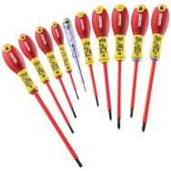 Jeu de 10 tournevis isolés 1000 Volts / E160912
