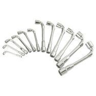 Jeu de 12 cles à pipe débouchées 6/12 pans 93SDJ12Z