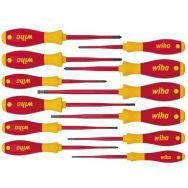 Jeu de 12 tournevis SoftFinish electric slimFix