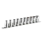 Jeu de 13 douilles métriques 6 pans 1/4''