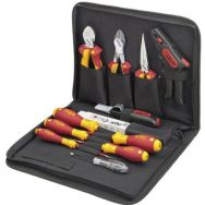 Jeu de 13 outils pour électricien en trousse