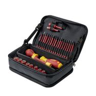Jeu de 32 outils isolés slimVario electric en trousse