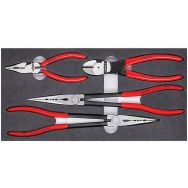 Jeu de 4 pinces ''Automobile'' - 00 20 01 V16 - Knipex