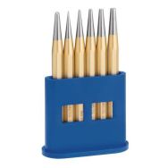 Jeu de 5 chasse-clous et 1 pointeau - Ref. : 424 120 0 - Ø : 1 - 5