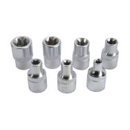 Jeu de 7 douilles TORX 3/8 - Ref. : P3462-19134