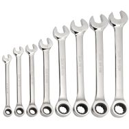 Jeu de 8 clés mixtes à cliquet en mm