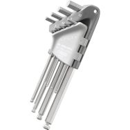 Jeu de 9 clés mâles 6 pans en inox