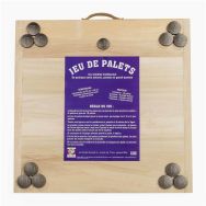 Jeu de Palets sur Planche 70x70 cm