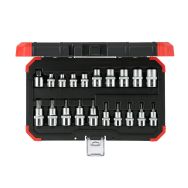 Jeu de clés à douille 1/2'' TX 20  pièces