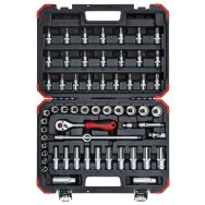 Jeu de clés à douille 3/8'' 6-24mm 59 pcs