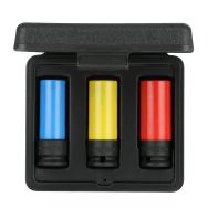 Jeu de clés à douille à verrouillage électrique 1/2 3 pcs