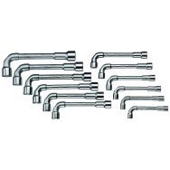 Jeu de clés à douille double 12 pcs 8-19 mm
