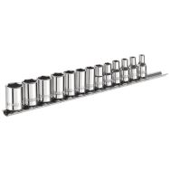 Jeu de douilles 1/4'' - 13 pièces