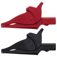 Jeu de pinces crocodiles de sécurité - Testo