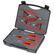 Jeu de pinces de précision pour circlips 8 outils Réf: 00 21 25
