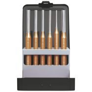 Jeu de poinçons 3-8mm + cassette 6 pcs