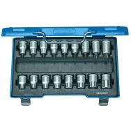 Jeu de tournevis 1/2'' 17 pcs TX