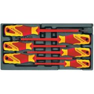 Jeu de tournevis VDE dans le module 1/3 ES