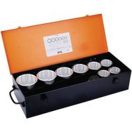 Jeu douilles 1" 12 pans pouces 11  pièces 670mm
