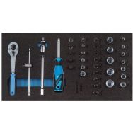 Jeu douilles 1/4" en module 1/3 1500CT1-20