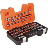 Jeu douilles 3/8" 6 pans pouces 38  pièces coffret