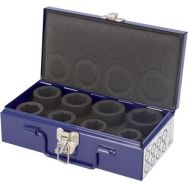Jeu douilles à chocs 3/4" coffret métallique 8 pièces