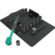 Jeu douilles et cliquet Zyklop Comfort 3/8'' métrique 8100