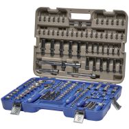 Jeu outils 1/4"-3/8"-1/2",mm 172 pièces