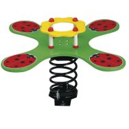 Jeu sur ressort Quatro coccinelles - fixation platines-Wiki Cat