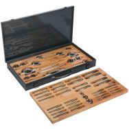 Jeu tarauds et filières 1/4-3/4" 54  pièces