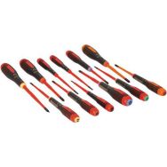 Jeu tournevis ERGO Slim isolés VDE manche tri-matière 12mm