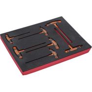 Jeu tournevis TORX manche T module mousse 2/3 Fit&Go