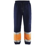 Jogging haute visibilité marine/orange fluorescent