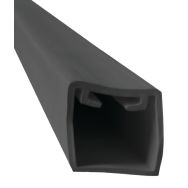 Joint anti pince doigts pour intèrieur porte classe feu 40mmx40mm l.1400mm noir