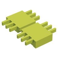 Jonction horizontale Modulam angle 180° vert
