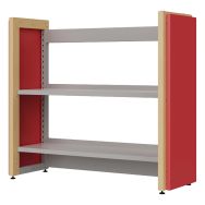 Joues bois pour rayonnage Ellipse Enfant - lot de 2 - Manutan Expert