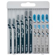 Kit 10 Lames scie sauteuse Bois & Métal