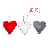 Kit 30 cœurs feutrine à fabriquer