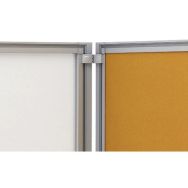 Kit 3 charnières pour cloison de bureau Epsilon