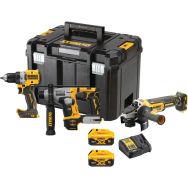 Kit 3 outils XR 18V 5Ah +2 batteries +chargeur