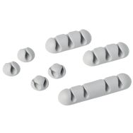 Kit Clips adhésifs pour câbles CAVOLINE® - Durable
