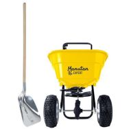 Kit : Epandeur pneumatique 30L + Pelle à neige aluminium